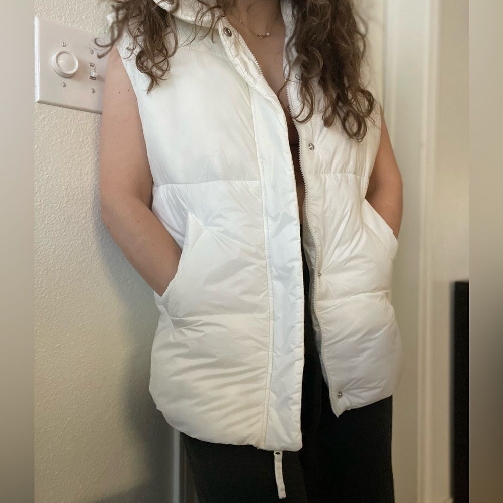 Abercrombie & Fitch Oversized Puffer Vest Size XS
